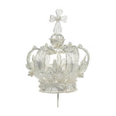 925 sterling silver crown - 9 cm