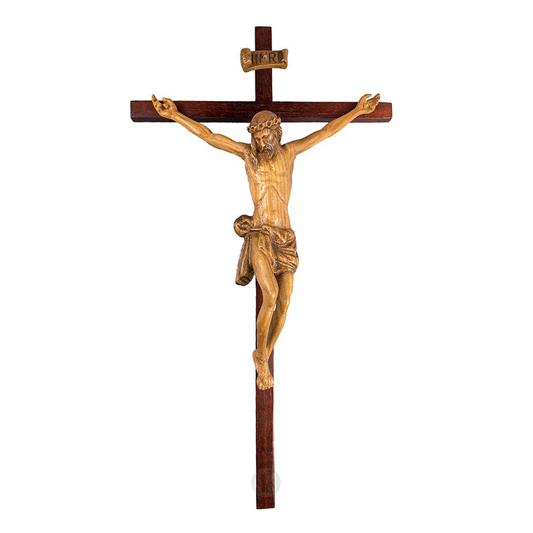 Wood Crucifix 41 cm