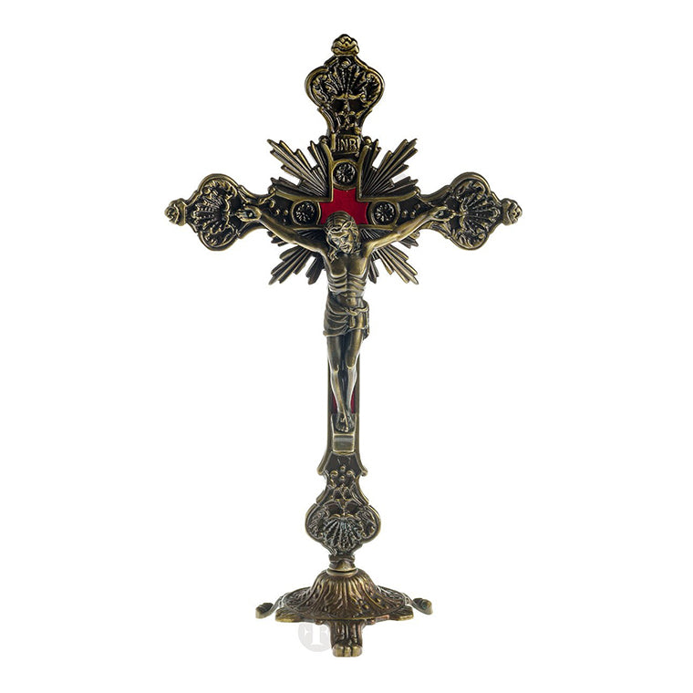 Bronze crucifix 23 cm