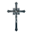 Chrome crucifix 27,5 cm