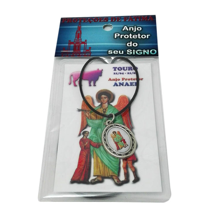 Necklace of Angel protector of  your sign