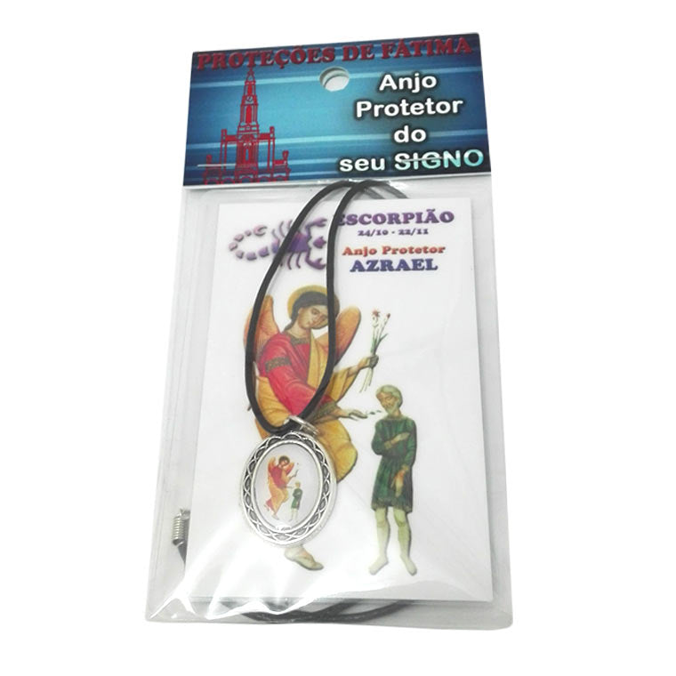 Necklace of Angel protector of  your sign