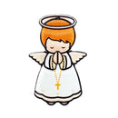 3D Magnet Guardian Angel beige