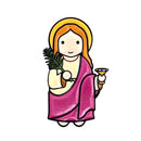 3D Magnet of Santa Lucy