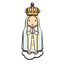 3D Magnet of Our Lady of Fatima