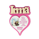 Magnet with feminine dedication