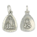 Fatima Medal in Drop Shape - Silver 925