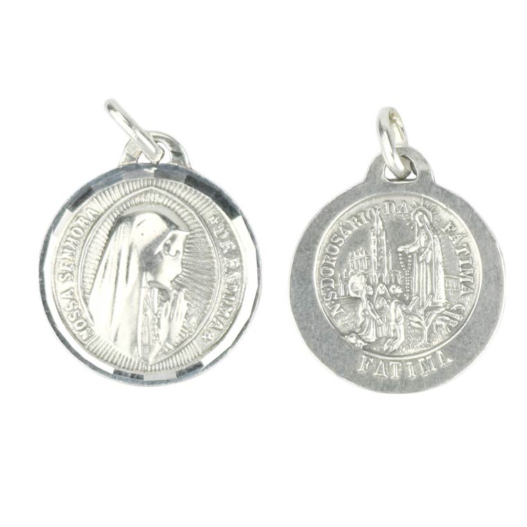 Medal of the Apparition and Face of Our Lady - Silver 925