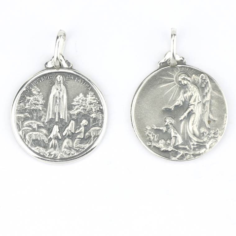 Guardian Angel Medal - Sterling Silver 925
