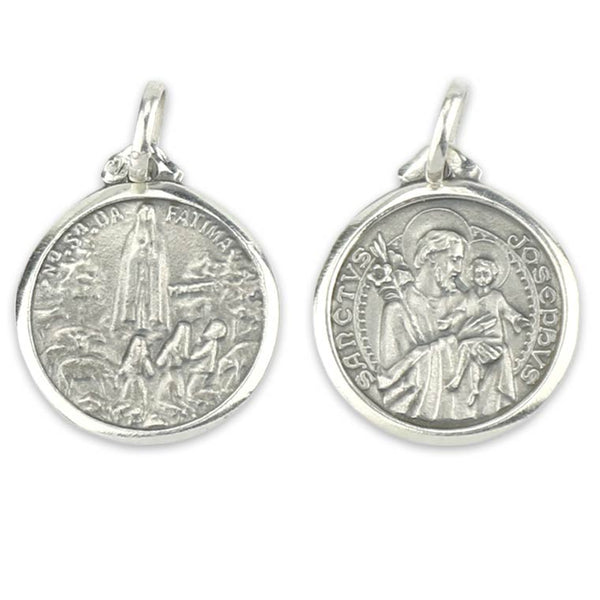 Medal of Saint Joseph - Sterling Silver 925
