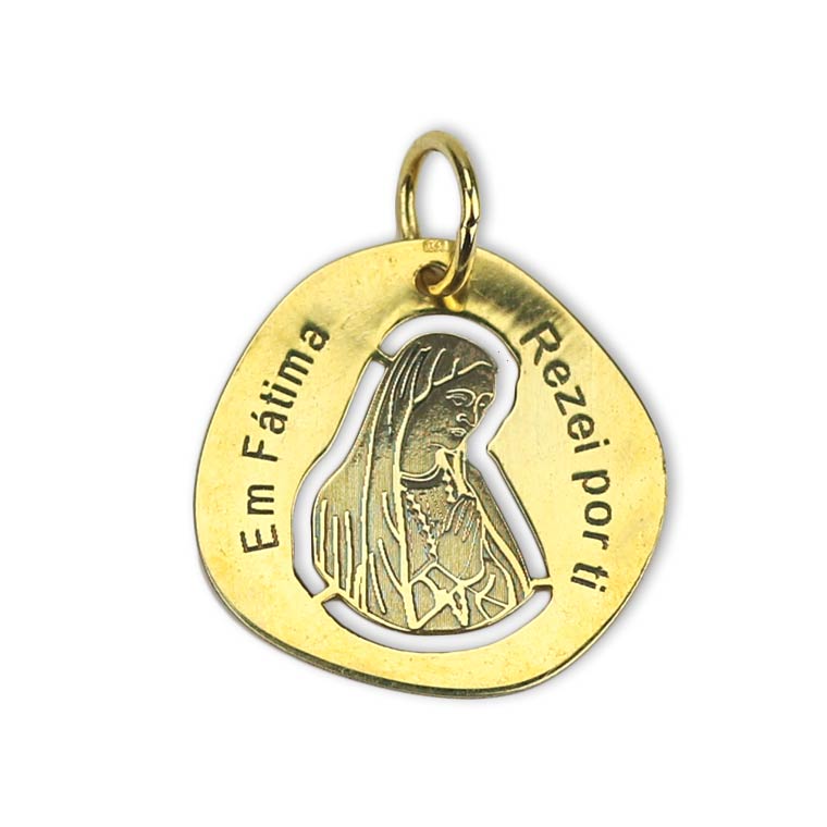 Medal in Fatima I prayed for you - Silver 925