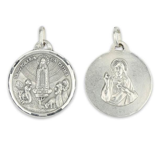 Heart of Jesus Medal - Silver 925