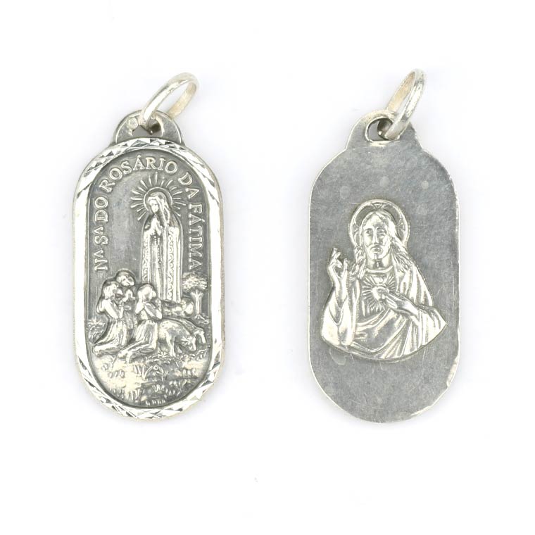 Sacred Heart of Jesus Medal - Sterling Silver 925