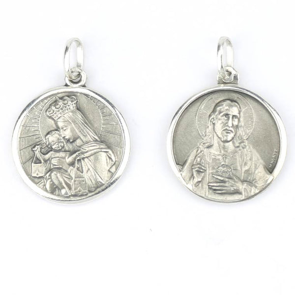 Catholic Medal - 925 Sterling Silver