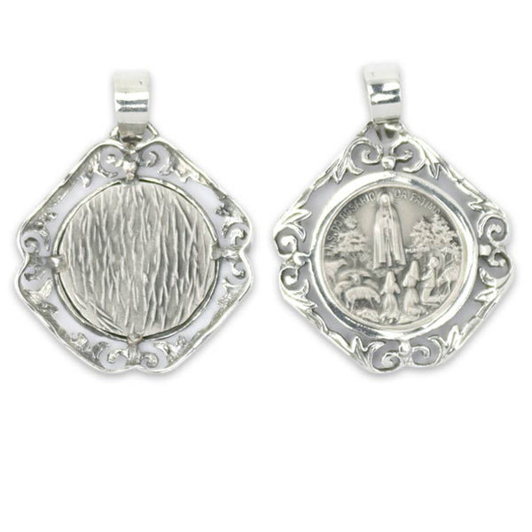 Apparition Medal of Fatima - Silver 925