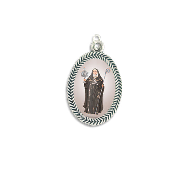 Saint Clare of Assisi Medal