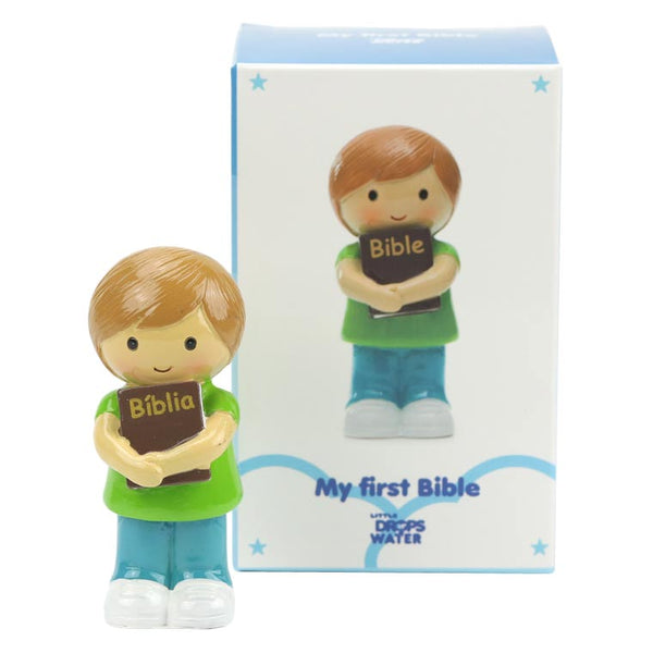 Boy with bible