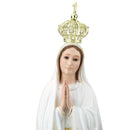 Statue of Our Lady of Fatima - Glass Eyes