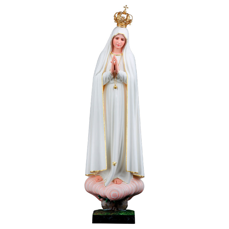 Our Lady of Fatima Pilgrim 100 cm - Wood Statue