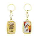 Catholic Keychain with dedication