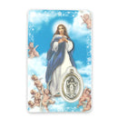 Prayer card of the Immaculate Conception