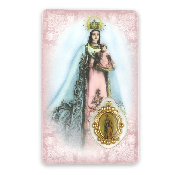 Prayer card of Our Lady of Health