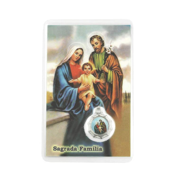 Card with Holy Family Prayer