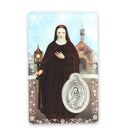 Prayer card of Saint Clare