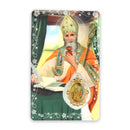 Prayer card of Saint Augustine