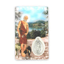 Prayer card of Saint Lazarus