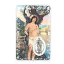 Prayer card of Saint Sebastian