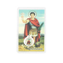 Card with prayer of Saint Expeditus