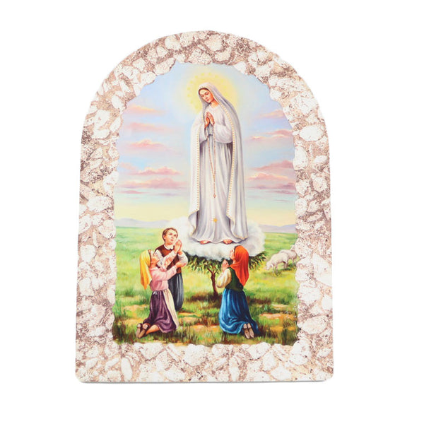 Decorative plaque of Apparition of Fatima