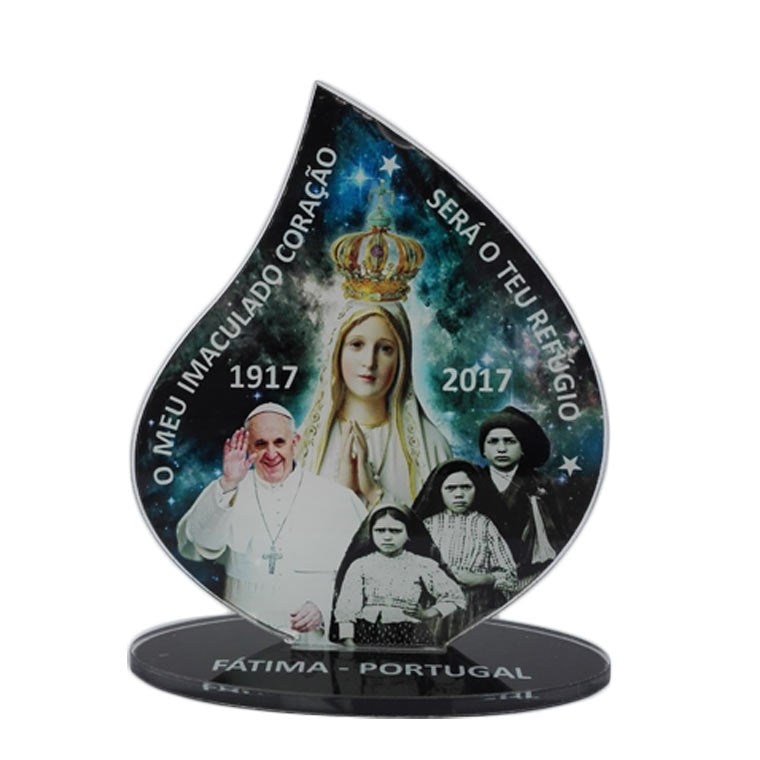 Catholic plaque of Pope Francis