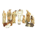 Colorful nativity scene 30 cm - 11 pieces
