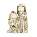Handmade nativity scene 15 cm
