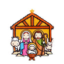 3D Christmas Crib Magnet