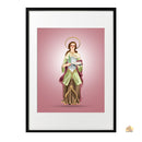 Saint Christine Poster