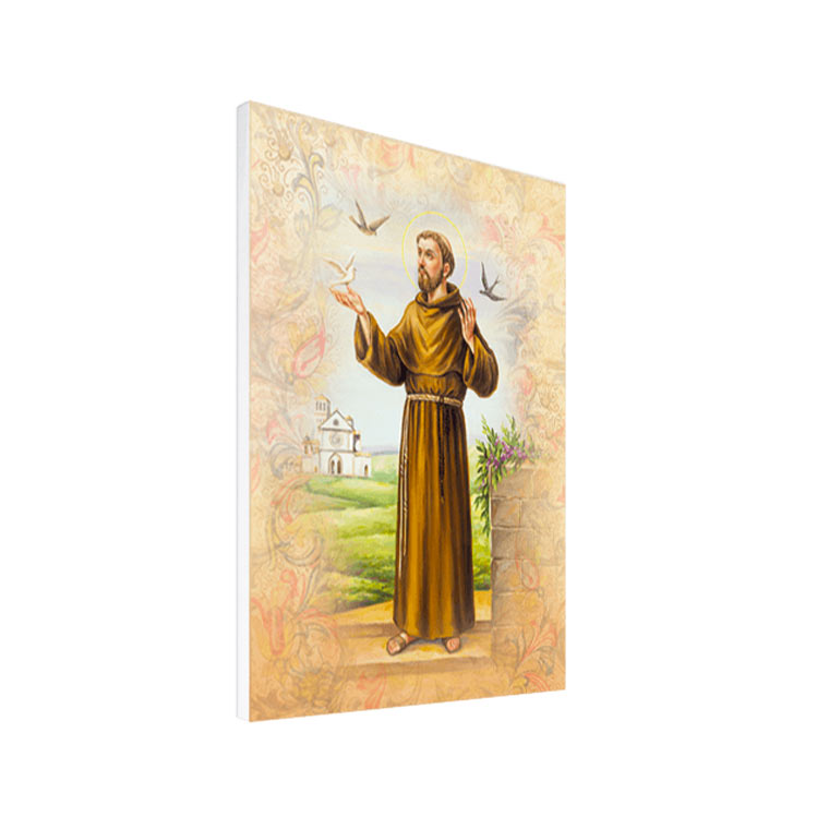 Saint Francis of Assisi Printed Frame 50x70cm