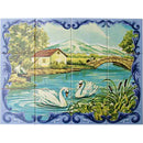 Swans Tile 12 pieces