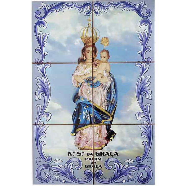 Tile Our Lady of Grace 6 pieces