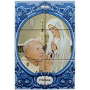 Tile Pope John Paul II 6 pieces