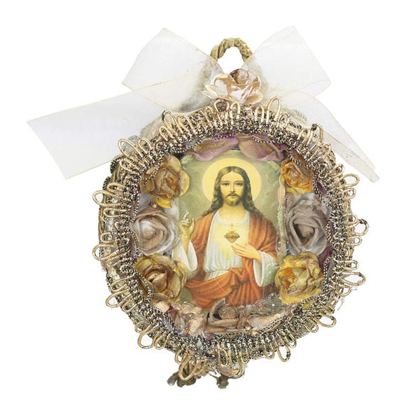 Catholic wall board of Sacred Heart of Jesus