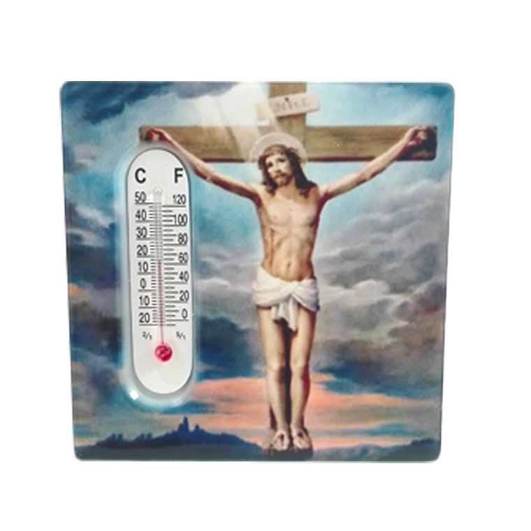 Tile Magnet with Christ