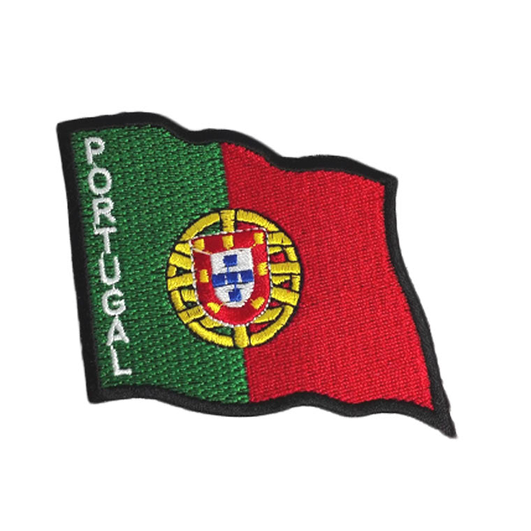 Embroidered patch of Portugal