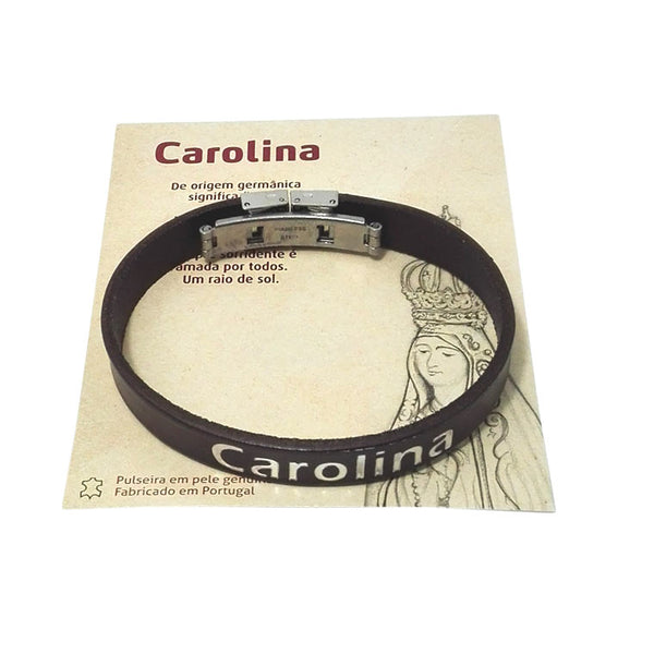 Bracelet with name and name history