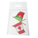 Flag sticker