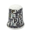 Thimble with monuments