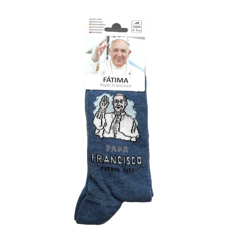 Sock with Papa Francisco