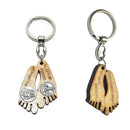 Jesus Footprints Keychain